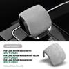 Alcantara Suede Shift Knob Cover for Land Rover Range Rover Discovery Jaguar F-Pace 2021-2024