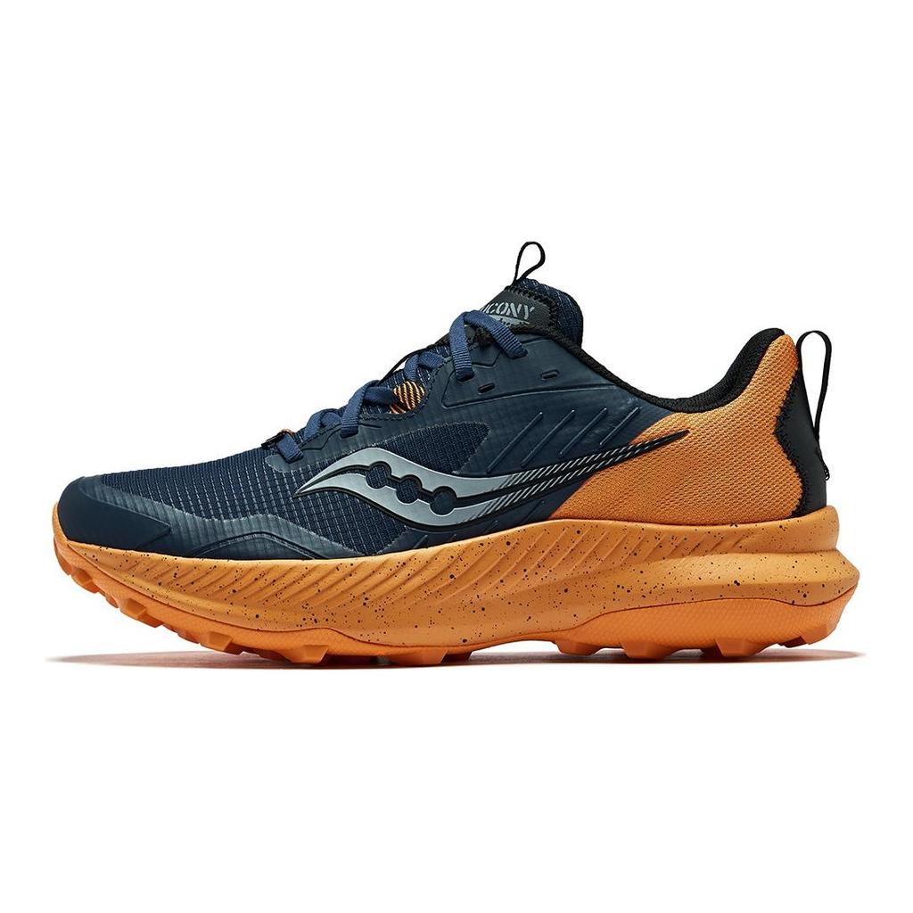 Saucony Blaze Tr Comfortable Durable Low Top Running Shoes Men Sneakers Deep-Blue Orange S20845-214