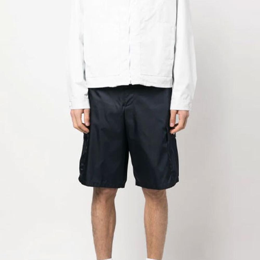 PRADA SS23 Cargo Shorts Men's Marine Blue SPH244-1WQ8- F0SVF-S-231