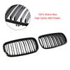Front Bumper Kidney Grille Grill Fit BMW X5 E70 X6 E71 2007-2013 Gloss Black