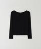 THE PENNY Back Detail Long Sleeveless T - Black