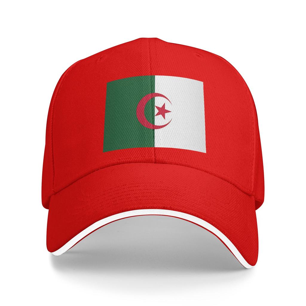Flag Of Algeria Baseball Cap Unisex Design Trucker Hat Summer Classic Outdoor Sport Baseball Caps