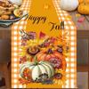 Christmas Table Runner Linen Holiday Decor Creative Halloween Thanksgiving Tablecloth Festive Atmosphere