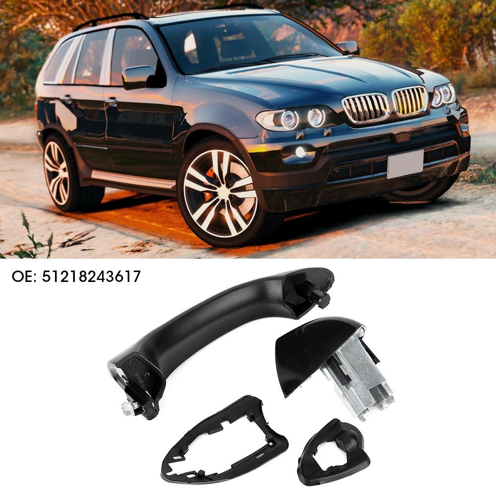 Kľučka dverí zadná ľavá vonkajšia, vhodná pre E53 X5 2000 2006 51218243617