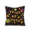 New Home Furnishings Halloween Polyester Pillow Case Home Pumpkin Ghost Fire Cushion Waist Pillow Case