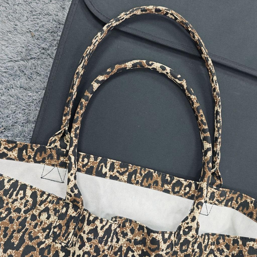 Yogatas, beroemdheidstijl, canvas tas met grote capaciteit, handtas voor woon-werkverkeer en winkelen, sport- en fitnesstote bag