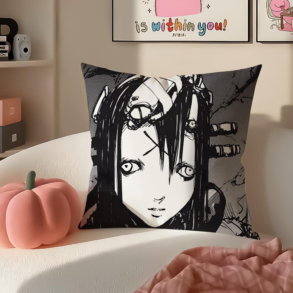 

Edgy SciFi Manga BBlame Cushion Cover Pillowcase Short Plush Invisible zipper Room Sofa Cushion Cover 30X30cm