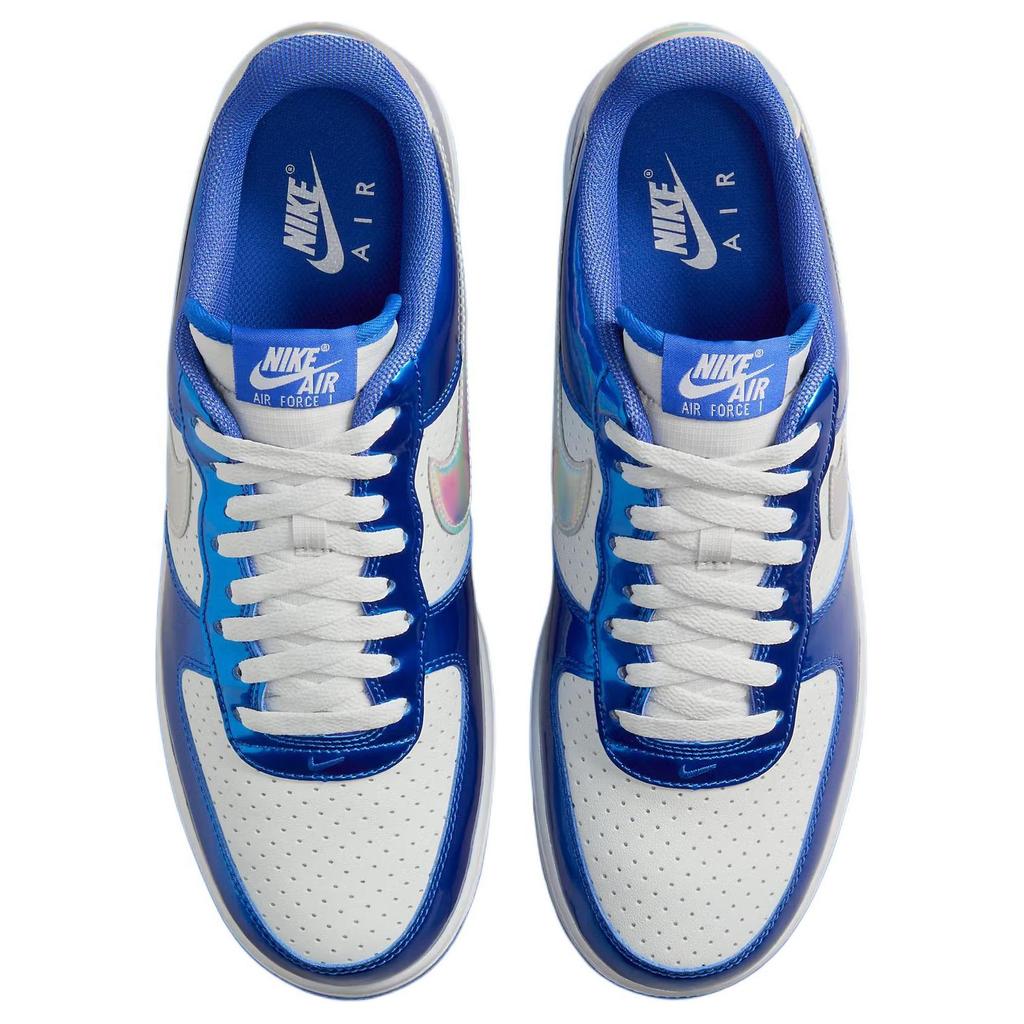 Nike Air Force 1 07 LV8 Light Photo Blue Photon Dust Iridescent Unisex Sneakers Racer-Blue Multi-Color HV5751-435