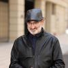 Leather Beret Men's Leather Duck Tongue Cap Middle-aged and Elderly Winter Leather Forward Cap Female Warm Leather Cap