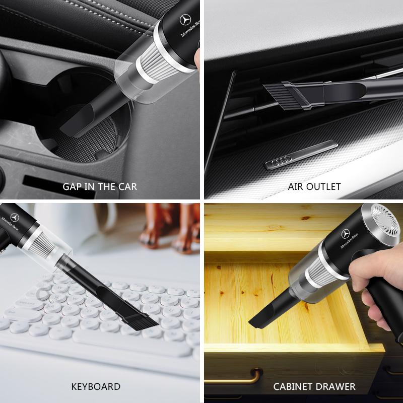 1pcs Car Vacuum Cleaner Wireless Handheld Portable CleanerFor Mercedes Benz AMG A C E G Clase X253 W203 W204 W205 W221 W213 W212