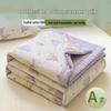 ZUOYOUTUO Xinjiang Long-Staple Cotton Double-Sided Printed Summer Quilt
