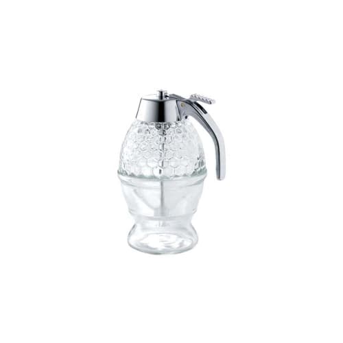 Satokinzoku SALUS Honey Dispenser, Saucer Type, Glass
