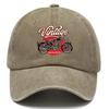 Classic Vintage MotorcycleThemed Baseball Cap Breathable Fishing Dad Hat Available In Multiple Colors Adjustable Suitable