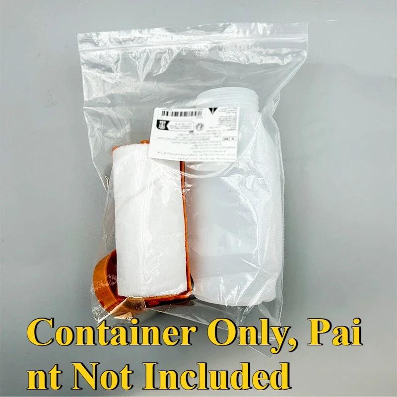 1pc ProArt Reusable 4-Inch Paint Roller Brush - Wall Repair and Touch-Up Tool(Container Only, Paint Not Included)