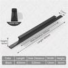 KAK Long Furniture Handles Kitchen Cabinet Knobs and Handles Shoe Cabinets Wardrobes Door Pulls 1000mm Door Handles Hardware