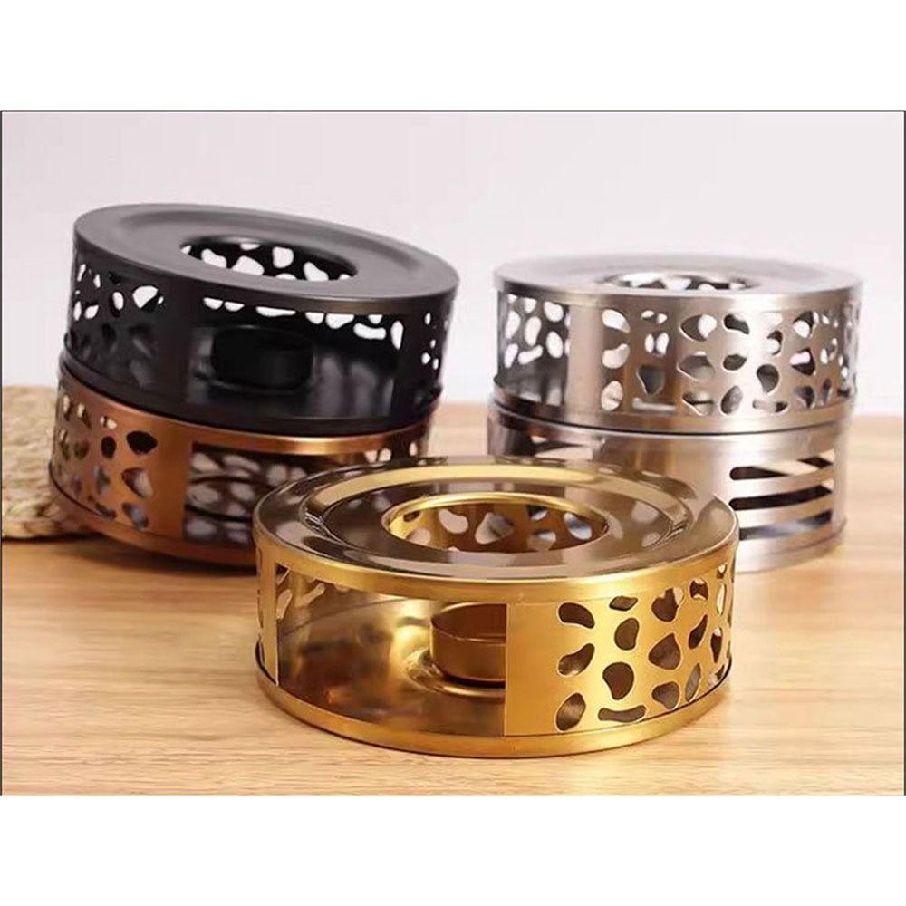 Stainless Steel Tea Warmer Base Vintage Teapot Heater Teapot Warmer  Afternoon Tea