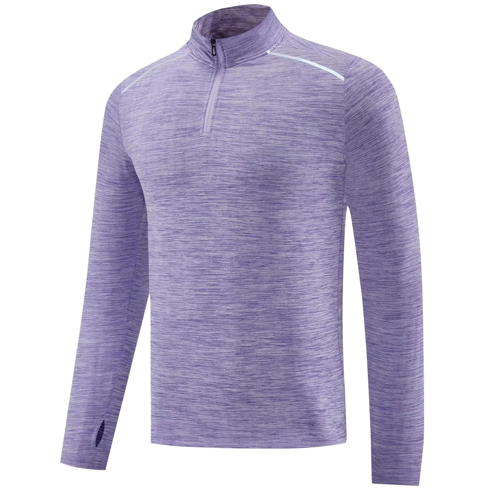 

2026 Spring/Autumn Velvet Long Sleeve Training Sports Tee Medium