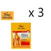 Lot of 3 Tiger Balm Patch Pouches - Long-Lasting Heat Effect - Large Size 10x14 Cm (6 Patches)