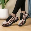 TUINANLE Women Sneakers Mesh Breathable Camouflage Color Platform Shoes Ladies Light Weight Running Shoes