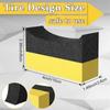 Tire Polishing Wax Sponge Detail Applicator Sponge Tire Cleaning and Wiping Cleaning Tool