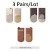 3 Pairs/Lot Baby Floor Socks Winter Thick Warm Kids Tube Sock Indoor Non-Slip Glue Toddler Socks For Boys And Girls