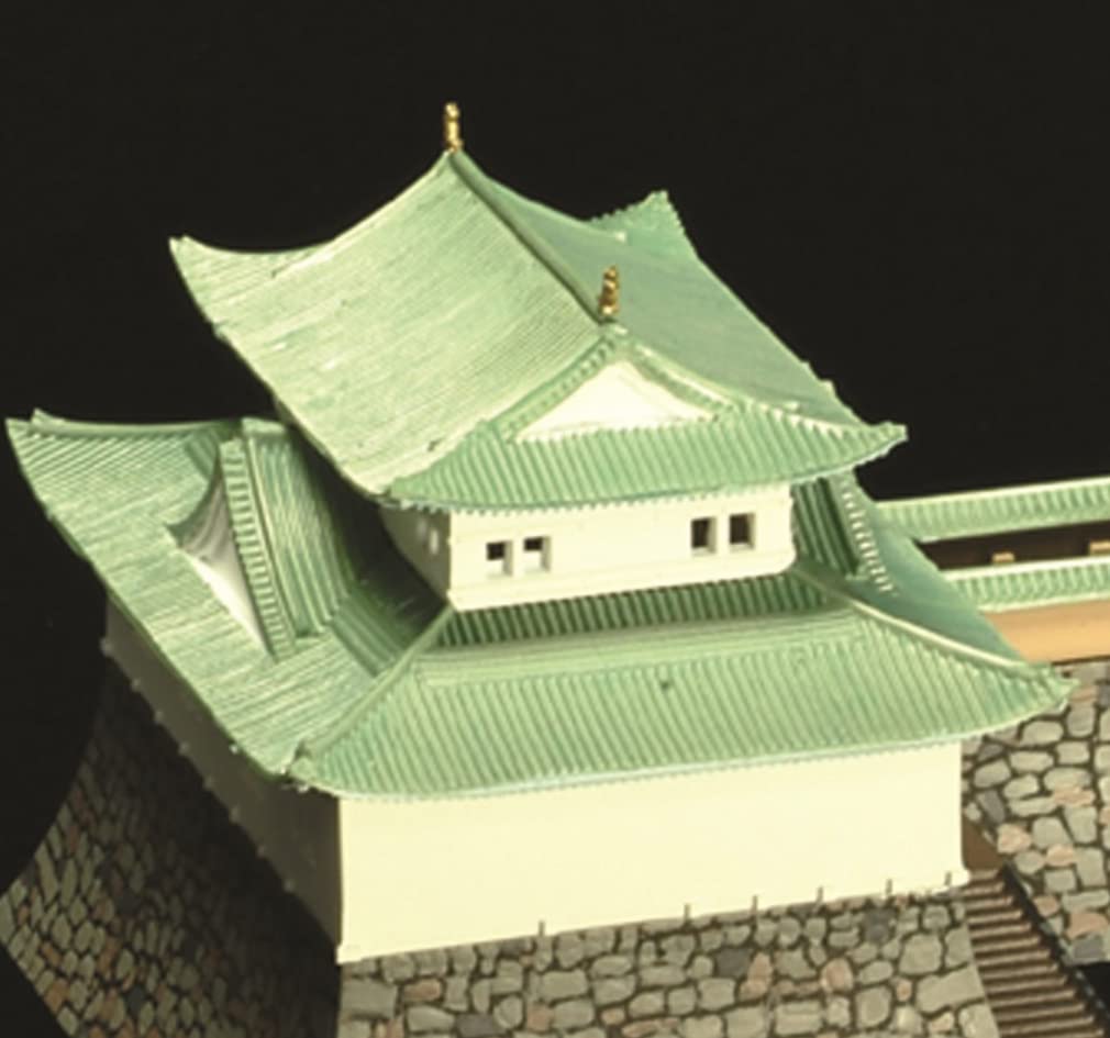 Doyusha 1/350 Japan's Famous Castles Standard Nagoya Castle Plastic Model S-23 Molded Color