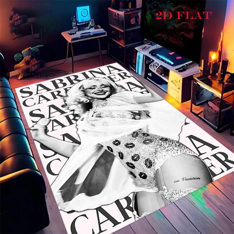 Sabrina Lavender Dream Carpet Rug for Living Room Bedroom Home Sofa Decoration,Kids play Nonslip Floor Mat