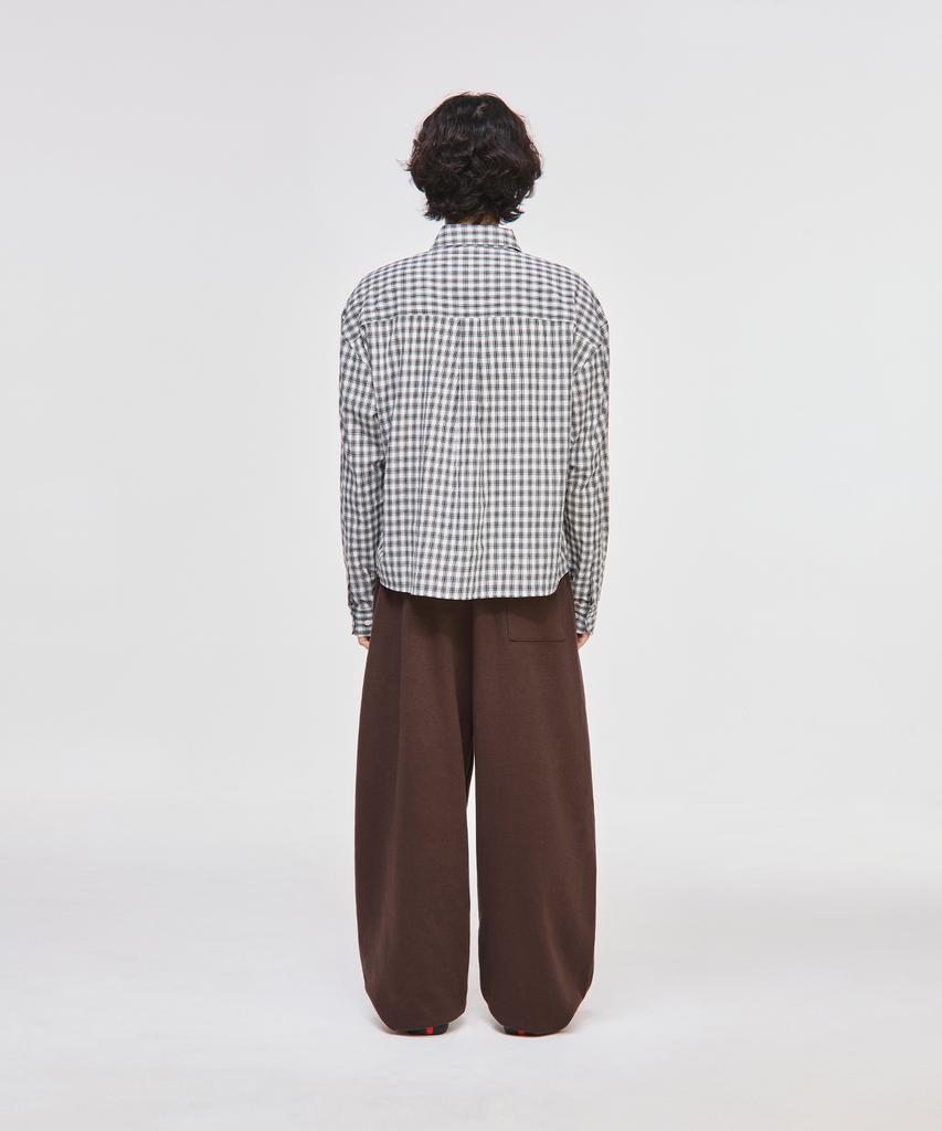 SIGNATURE Curved Training Pants [Brown]