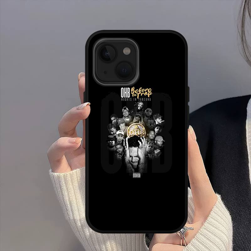 Chris Brown Rapper Breezy Phone Case For iPhone 11 12 Mini 13 14 15 Pro XS Max X 8 7 Plus SE XR Shell