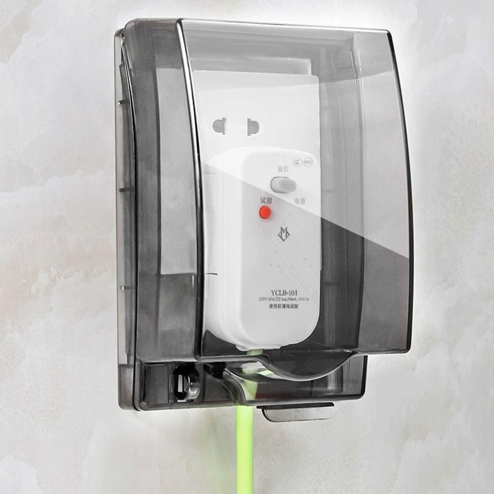 Capac Protector Comutator Impermeabil Protector Transparent pentru Priză Capac pentru Fișă Electrică pentru Casă