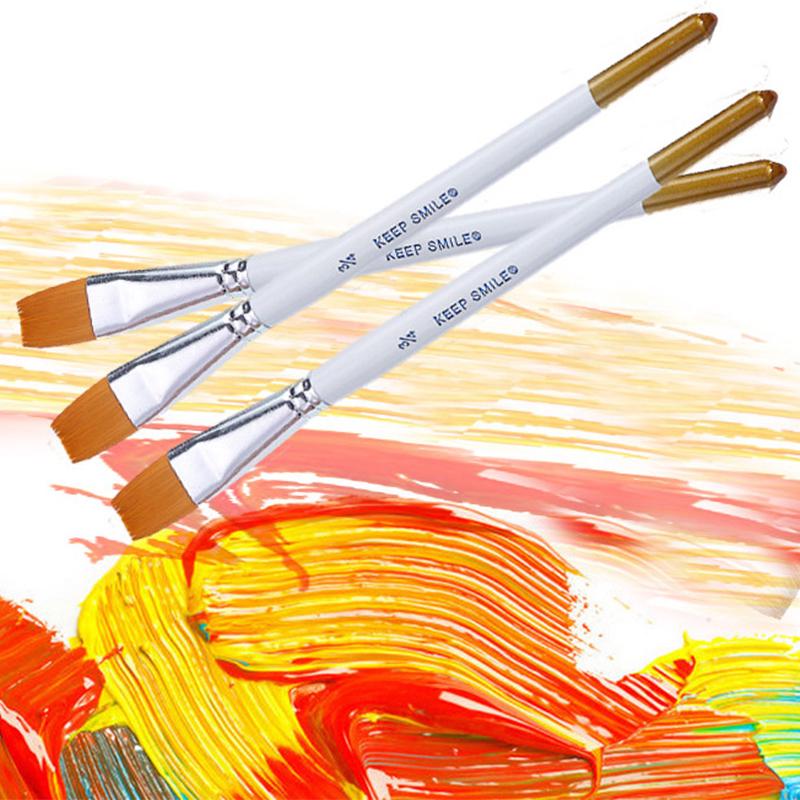 Professional 6pcs Paint Brushes for Artist Acrylic Oil Watercolors Paintings, Nylon Brush Set