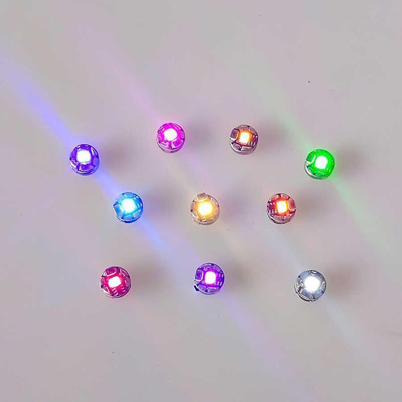 1Pc Wireless Led Model Light With Batteries Press-Button Style Miniature Led Lamp For Diy Model Making Robots/Cars/House Decor