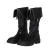 New Over-the-knee Boots, Women's Shoes, Belt Buckle Thick-soled Boots, High-top Fashion Boots