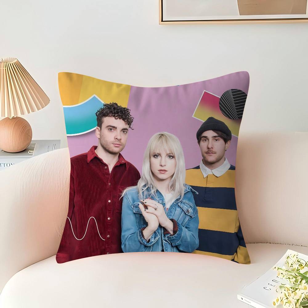 Rock Band P-Paramore Personalized Pillow Dust Cover Bedroom Kids Party Decoration Pillowcase Birthday Children Gift