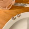 Women's Daily Accessory Sari Cherish Peach Earrings