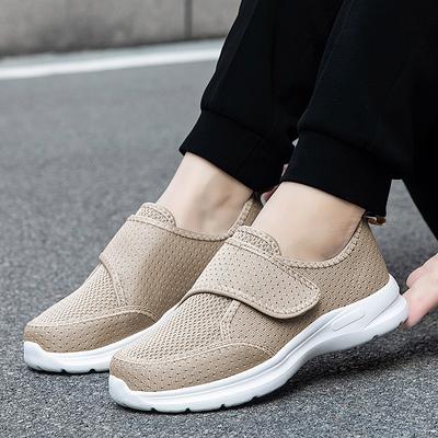 New Womens Vulcanized Shoes Orthopedics Wide Feet Swollen Walking Shoes Thumb Eversion Adjusting Breathable Diabetic Woman Shoes