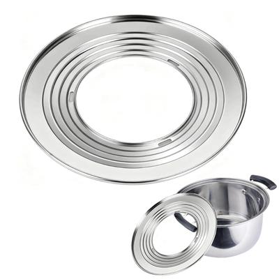 Steel Steamer Stand for Steamer Baskets Adjustable Fits Chinese and Pans Ensures Even Steaming for Authentic Cooking Stable and Even