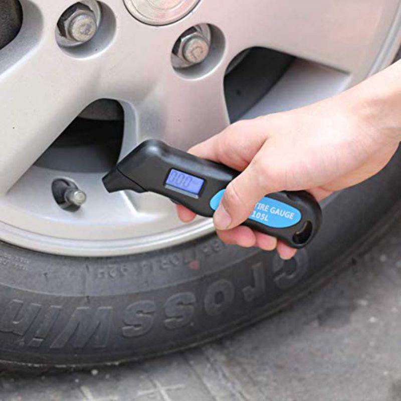 Buy Digital Car Tire Tire Air Pressure Gauge Meter LCD Display Pressure