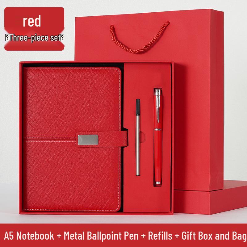 Customized Insulated Cup & Notebook Gift Set for High-End Business Meetings and Souvenirs