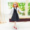 Mode Winterkleidung Kleidung Lässige Oberteile Kleider Set für 1/6 Puppe/29~32cm Puppenkleidung Zubehör