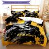 3pcs Batman Bedding Set Duvet Cover Closure Includes 1 Duvet Cover & 2 Pillowcases, Soft and Comfortable for All Seasons.
