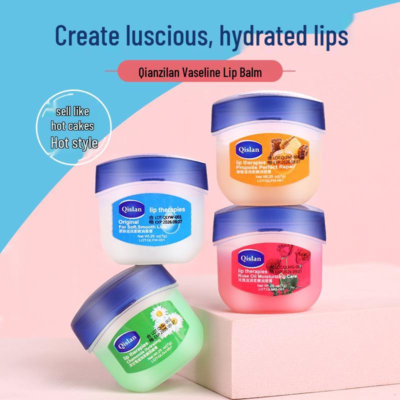 Qianzilan Rose Moisturizing Lip Mask & Balm, 7g