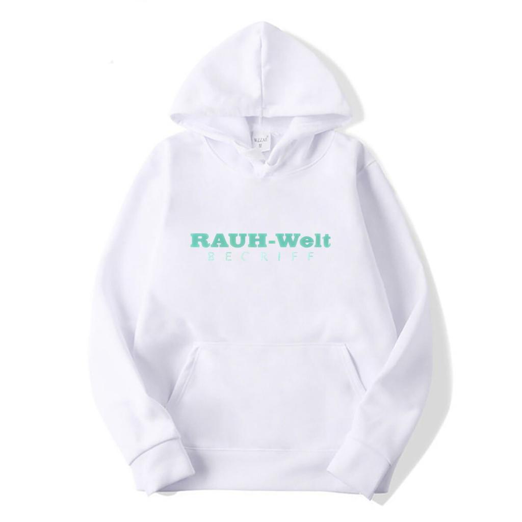 Rauh Welt Begriff tričko RWB Rauh Welt Begriff Mintové mikiny Pánské rukáv Logo mikiny