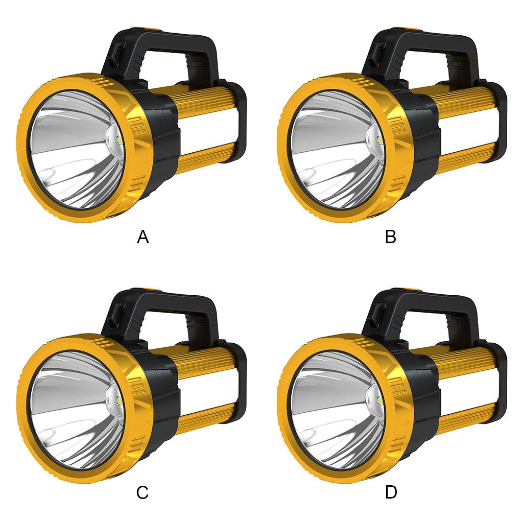 Searchlight Waterproof Powerful Skidproof Multi Modes Flashlight Sturdy Long Range Adjustable Spotlights Camping Hiking