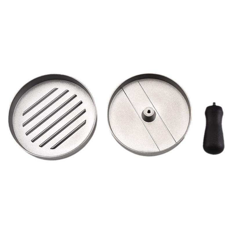 Runde Burgerform Burgerpresse Antihaft-Fleischkuchenmaschine Home Food Form Set Kleines Werkzeug Hamburgerpresse Set