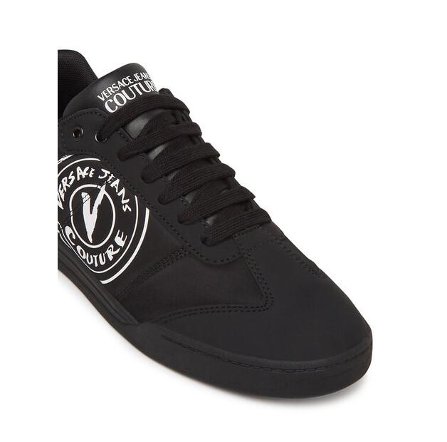 Мужские кроссовки Versace Jeans Couture 78ya3sd1 чёрные