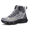 Rotating Button New Safety Shoes Men Anti-smash Anti-puncture Work Shoes Fashion Men Sport Shoes Security Protective Boots Men