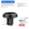 12345678Direction Adjustable Adaptor for Garmin Bryton Wahoo Computer Rear Radar Light Fits Magicshine Headlight Sports Camera