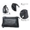 Genuine Leather Digital Accessories Storage Bags Electronic USB Data Cable Earphone Case Phone Gadgets Travel Organizer Pouch