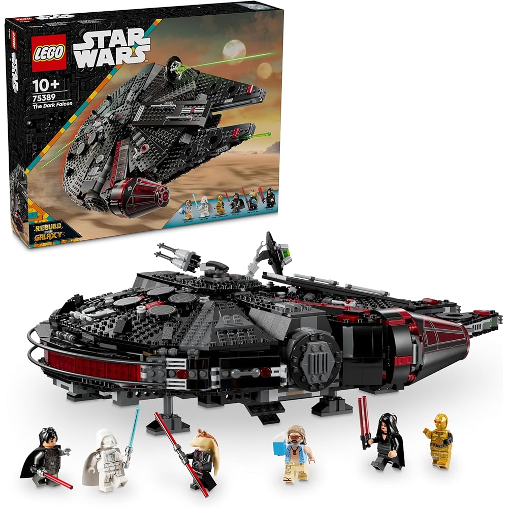 LEGO Star Wars Millennium Falcon Building Set 75389 Toy for Kids Ages 10-12